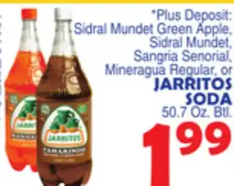 Bravo Supermarkets JARRITOS SODA offer