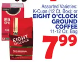 Bravo Supermarkets EIGHT O'CLOCK GROUND COFFEE offer