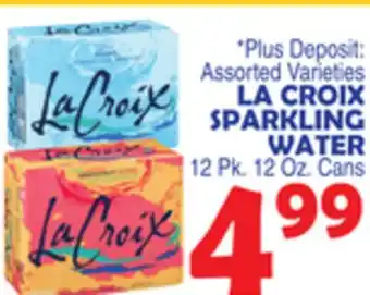 Bravo Supermarkets LA CROIX SPARKLING WATER offer