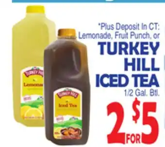 Bravo Supermarkets TURKEY HILL ICED TEA offer