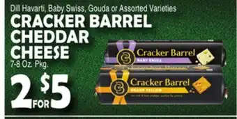 Bravo Supermarkets CRACKER BARREL CHEDDAR CHEESE offer