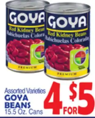 Bravo Supermarkets GOYA BEANS offer