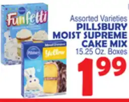 Bravo Supermarkets PILLSBURY MOIST SUPREME CAKE MIX offer