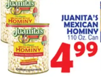 Bravo Supermarkets JUANITA'S MEXICAN HOMINY offer