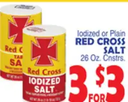 Bravo Supermarkets RED CROSS SALT offer