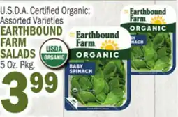 Bravo Supermarkets EARTHBOUND FARM SALADS offer