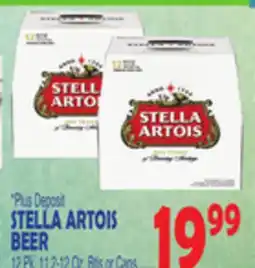 Bravo Supermarkets STELLA ARTOIS BEER offer