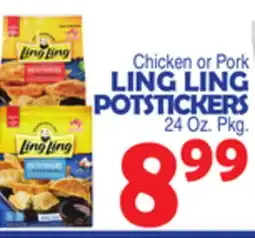 Bravo Supermarkets LING LING POTSTICKERS offer