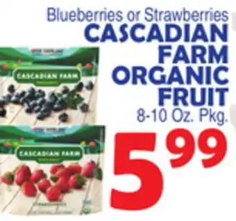 Bravo Supermarkets CASCADIAN FARM ORGANIC FRUIT offer