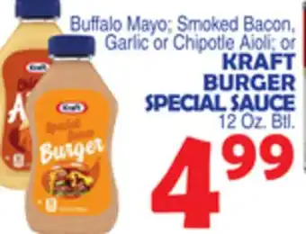 Bravo Supermarkets KRAFT BURGER SPECIAL SAUCE offer