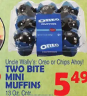 Bravo Supermarkets TWO BITE MINI MUFFINS offer