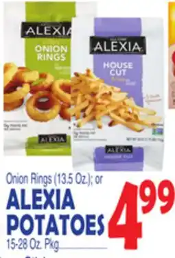 Bravo Supermarkets ALEXIA POTATOES 15-28 Oz. Pkg offer