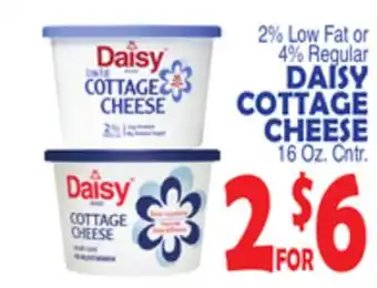 Bravo Supermarkets DAISY COTTAGE CHEESE offer