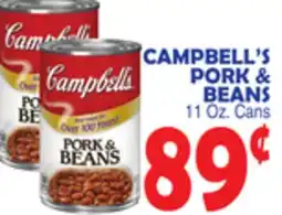 Bravo Supermarkets CAMPBELL'S PORK & BEANS offer