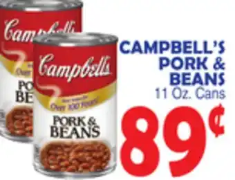 Bravo Supermarkets CAMPBELL'S PORK & BEANS offer