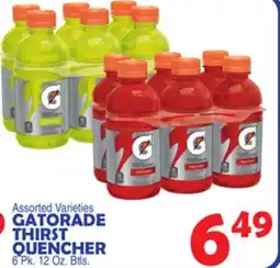 Bravo Supermarkets GATORADE THIRST QUENCHER offer