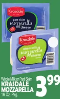 Bravo Supermarkets KRASDALE MOZZARELLA offer