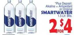 Bravo Supermarkets SMARTWATER offer