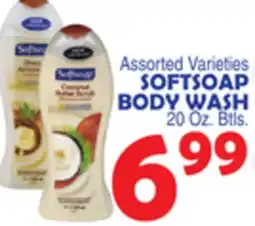 Bravo Supermarkets SOFTSOAP BODY WASH offer