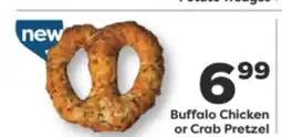 Weis Markets Buffalo Chicken or Crab Pretzel offer