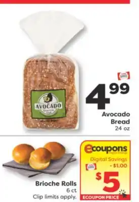 Weis Markets Avocado Bread offer