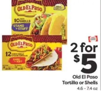 Weis Markets Old El Paso Tortilla or Shells offer