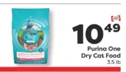 Weis Markets Purina One Dry Cat Food offer