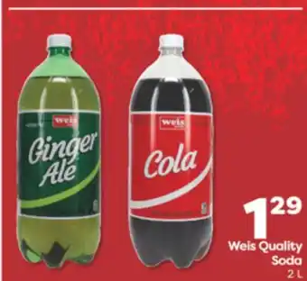 Weis Markets Weis Quality Soda offer