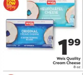 Weis Markets Weis Quality Cream Cheese offer