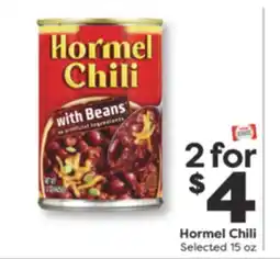 Weis Markets Hormel Chili offer