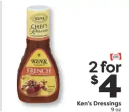 Weis Markets Ken's Dressings offer