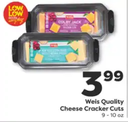 Weis Markets Weis Quality Cheese Cracker Cuts offer