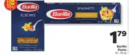 Weis Markets Barilla Pasta offer