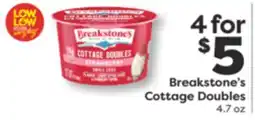 Weis Markets Breakstone's Cottage Doubles offer