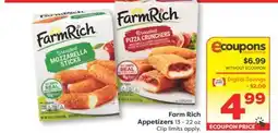 Weis Markets Farm Rich Appetizers offer