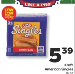 Weis Markets Kraft American Singles offer