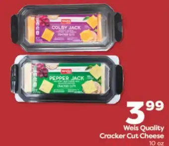 Weis Markets Weis Quality Cracker Cut Cheese offer