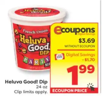 Weis Markets Heluva Good! Dip offer