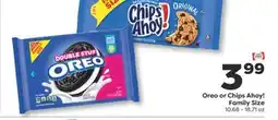 Weis Markets Oreo or Chips Ahoy! Family Size offer