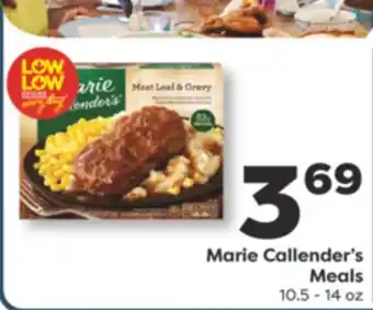 Weis Markets Marie Callender's Meals offer