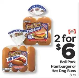 Weis Markets Ball Park Hamburger or Hot Dog Buns offer