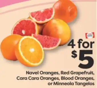 Weis Markets Navel Oranges, Red Grapefruit, Cara Cara Oranges, Blood Oranges, or Minneola Tangelos offer