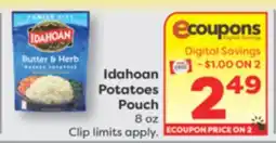 Weis Markets Idahoan Potatoes Pouch offer