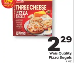 Weis Markets Weis Quality Pizza Bagels offer