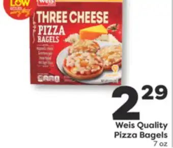 Weis Markets Weis Quality Pizza Bagels offer