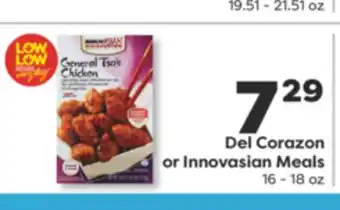 Weis Markets Del Corazon or Innovasian Meals offer