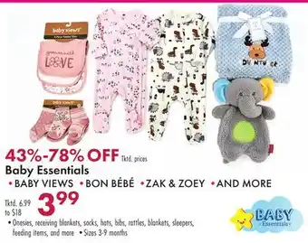 Boscov's Baby Essentials offer