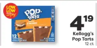 Weis Markets Kellogg's Pop Tarts offer