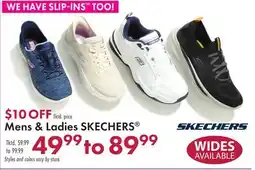 Boscov's Mens & Ladies SKECHERS offer