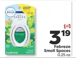 Weis Markets Febreze Small Spaces offer